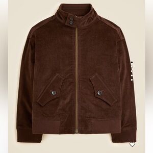J. Crew Crewcuts Kids Harrington Corduroy Jacket in French Press